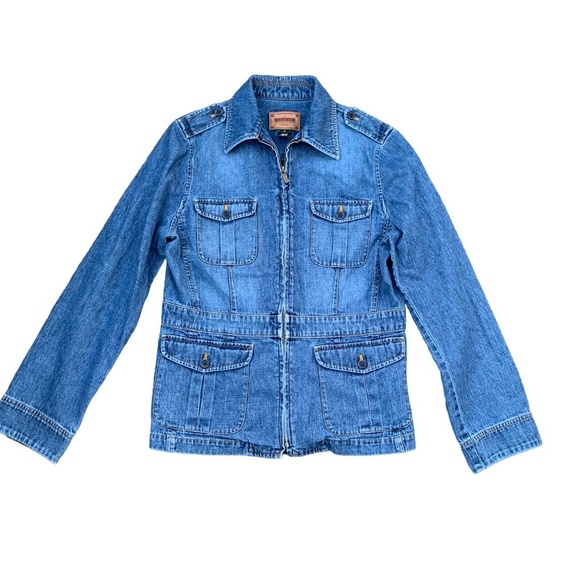 Lauren Ralph Lauren Jackets & Blazers - Ralph Lauren Women's Classic Full-Zip Denim Jean Jacket Size Small